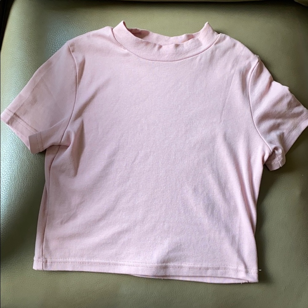 Pink Crop Top